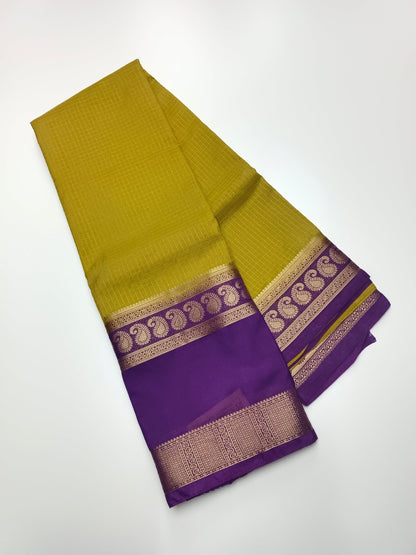 SEMI CREPE SILK SAREE - B S CHANNABASAPPA & SONS