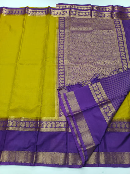 SEMI CREPE SILK SAREE - B S CHANNABASAPPA & SONS