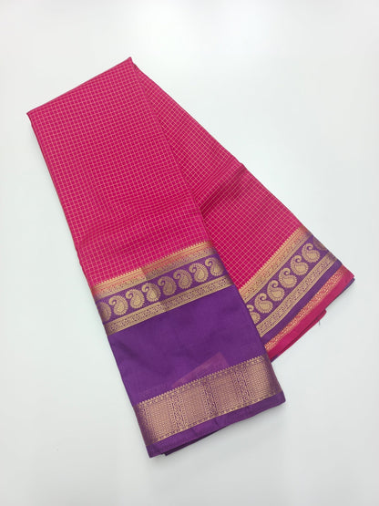 SEMI CREPE SILK SAREE - B S CHANNABASAPPA & SONS