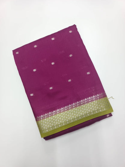 FANCY MALBARI SILK SAREE - B S CHANNABASAPPA & SONS
