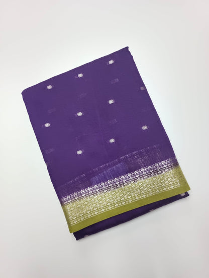 FANCY MALBARI SILK SAREE - B S CHANNABASAPPA & SONS