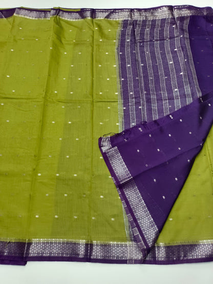 FANCY MALBARI SILK SAREE - B S CHANNABASAPPA & SONS