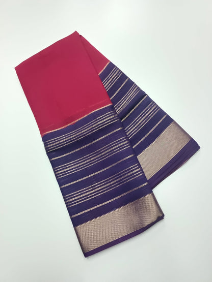 FANCY MALBARI SILK SAREE - B S CHANNABASAPPA & SONS