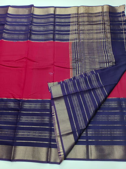 FANCY MALBARI SILK SAREE - B S CHANNABASAPPA & SONS