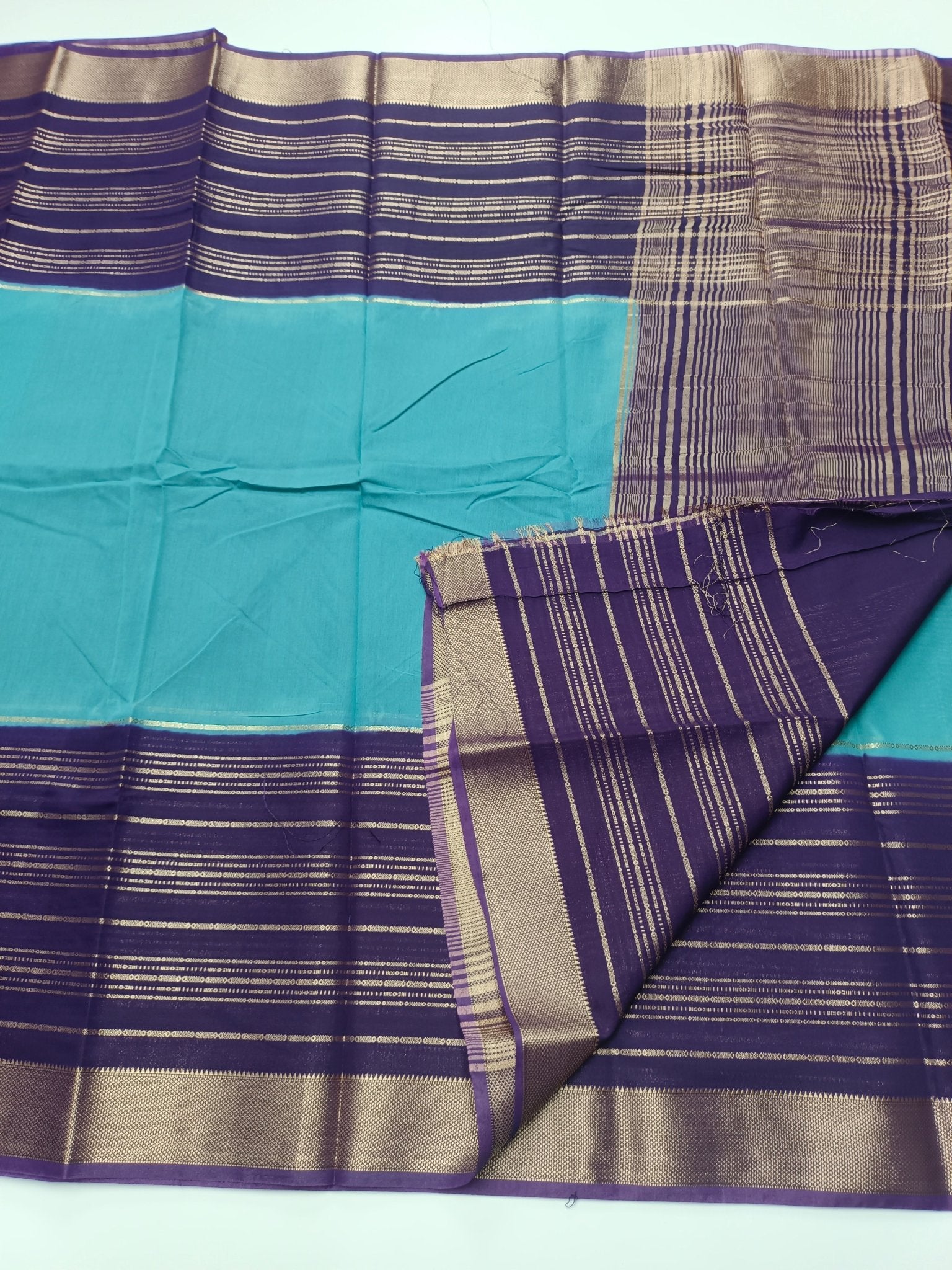 FANCY MALBARI SILK SAREE - B S CHANNABASAPPA & SONS