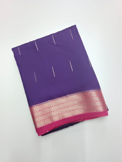 FANCY MALBARI SILK SAREE - B S CHANNABASAPPA & SONS