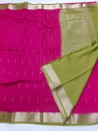 FANCY MALBARI SILK SAREE - B S CHANNABASAPPA & SONS
