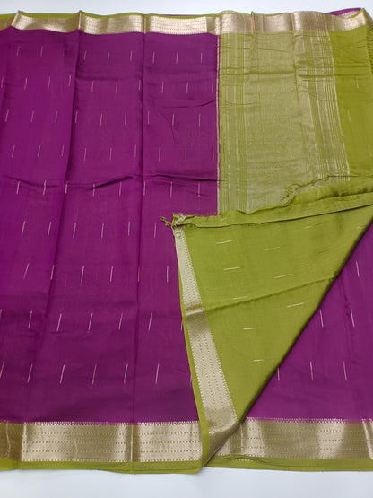 FANCY MALBARI SILK SAREE - B S CHANNABASAPPA & SONS