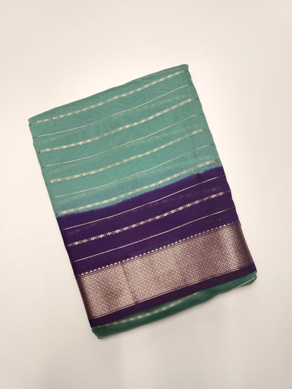 FANCY MALBARI SILK SAREE - B S CHANNABASAPPA & SONS