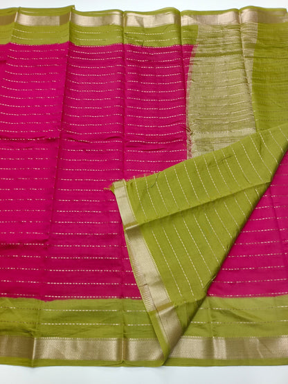 FANCY MALBARI SILK SAREE - B S CHANNABASAPPA & SONS