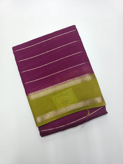 FANCY MALBARI SILK SAREE - B S CHANNABASAPPA & SONS