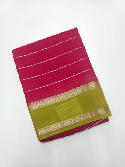 FANCY MALBARI SILK SAREE - B S CHANNABASAPPA & SONS
