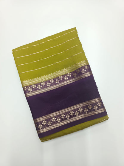 FANCY MALBARI SILK SAREE - B S CHANNABASAPPA & SONS