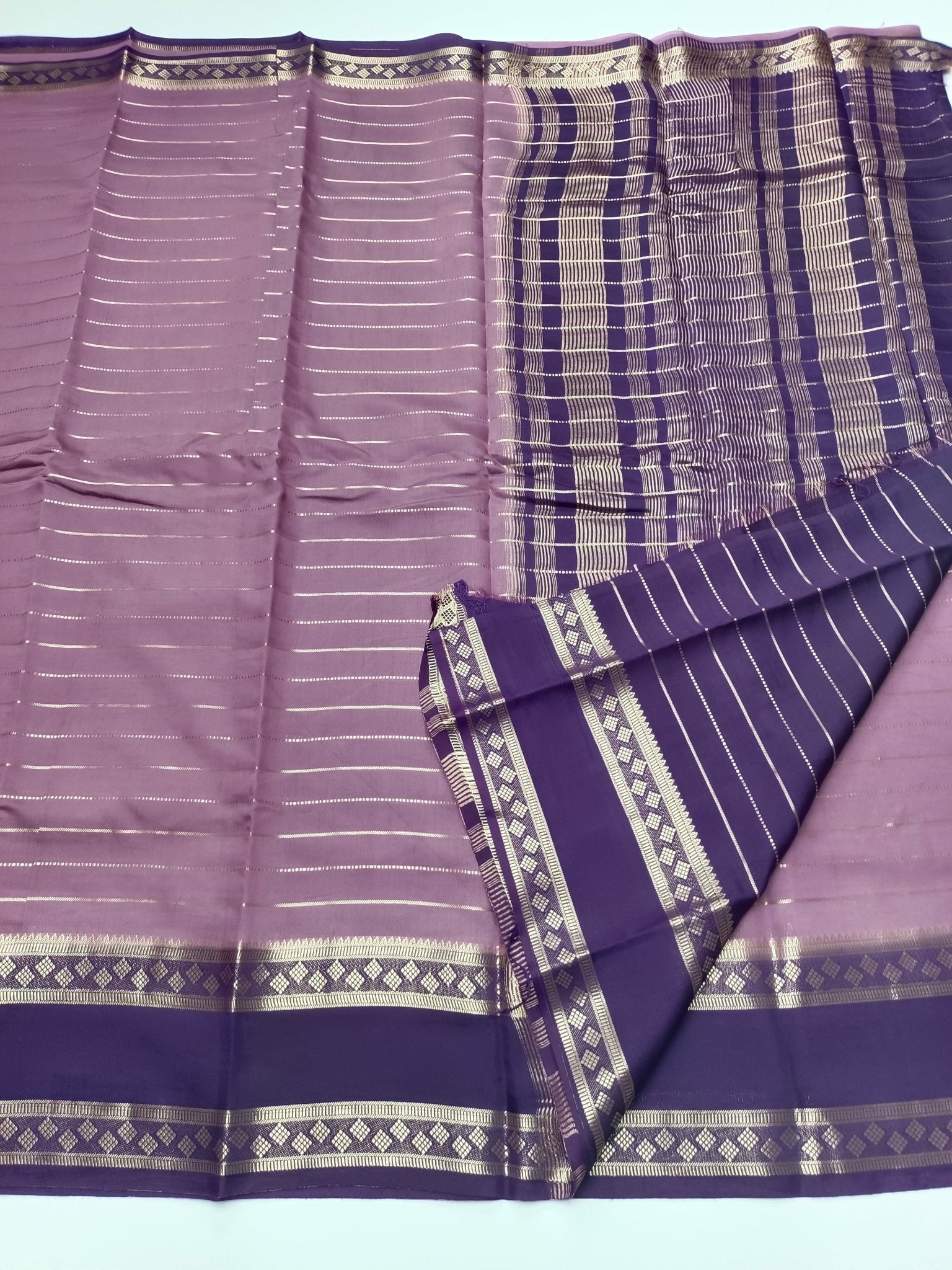 FANCY MALBARI SILK SAREE - B S CHANNABASAPPA & SONS