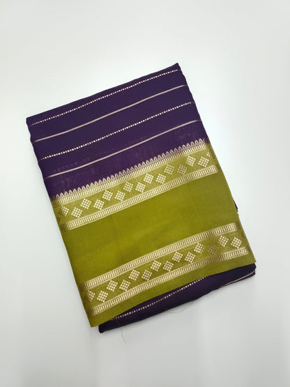 FANCY MALBARI SILK SAREE - B S CHANNABASAPPA & SONS