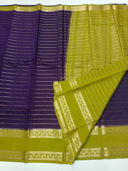 FANCY MALBARI SILK SAREE - B S CHANNABASAPPA & SONS