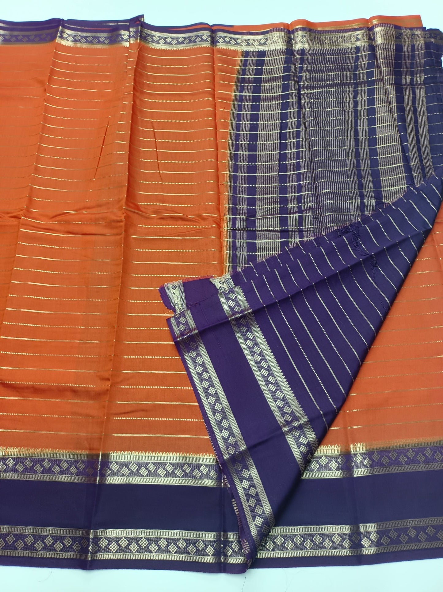 FANCY MALBARI SILK SAREE - B S CHANNABASAPPA & SONS