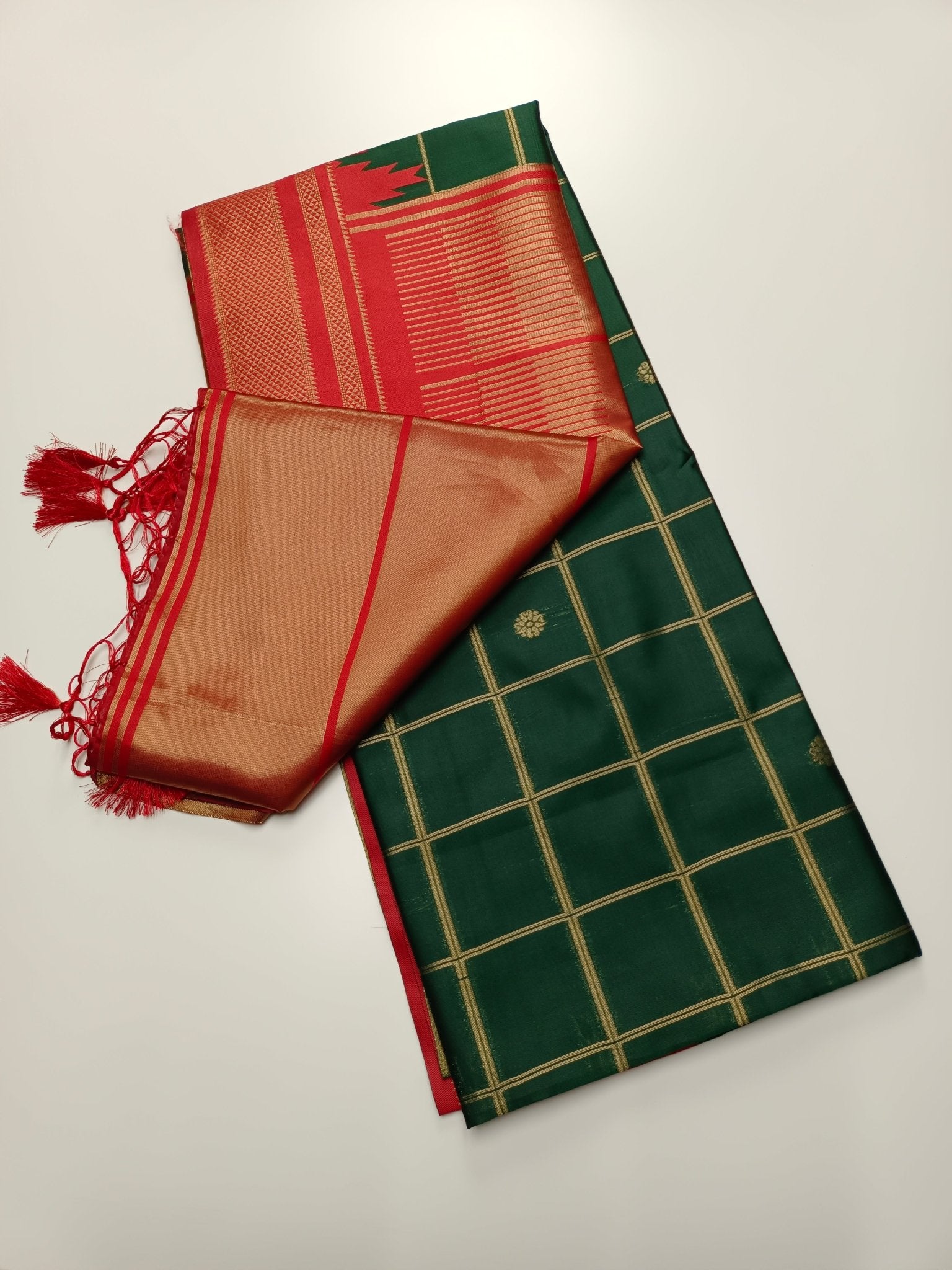 SOFT RAW SILK SAREE - B S CHANNABASAPPA & SONS