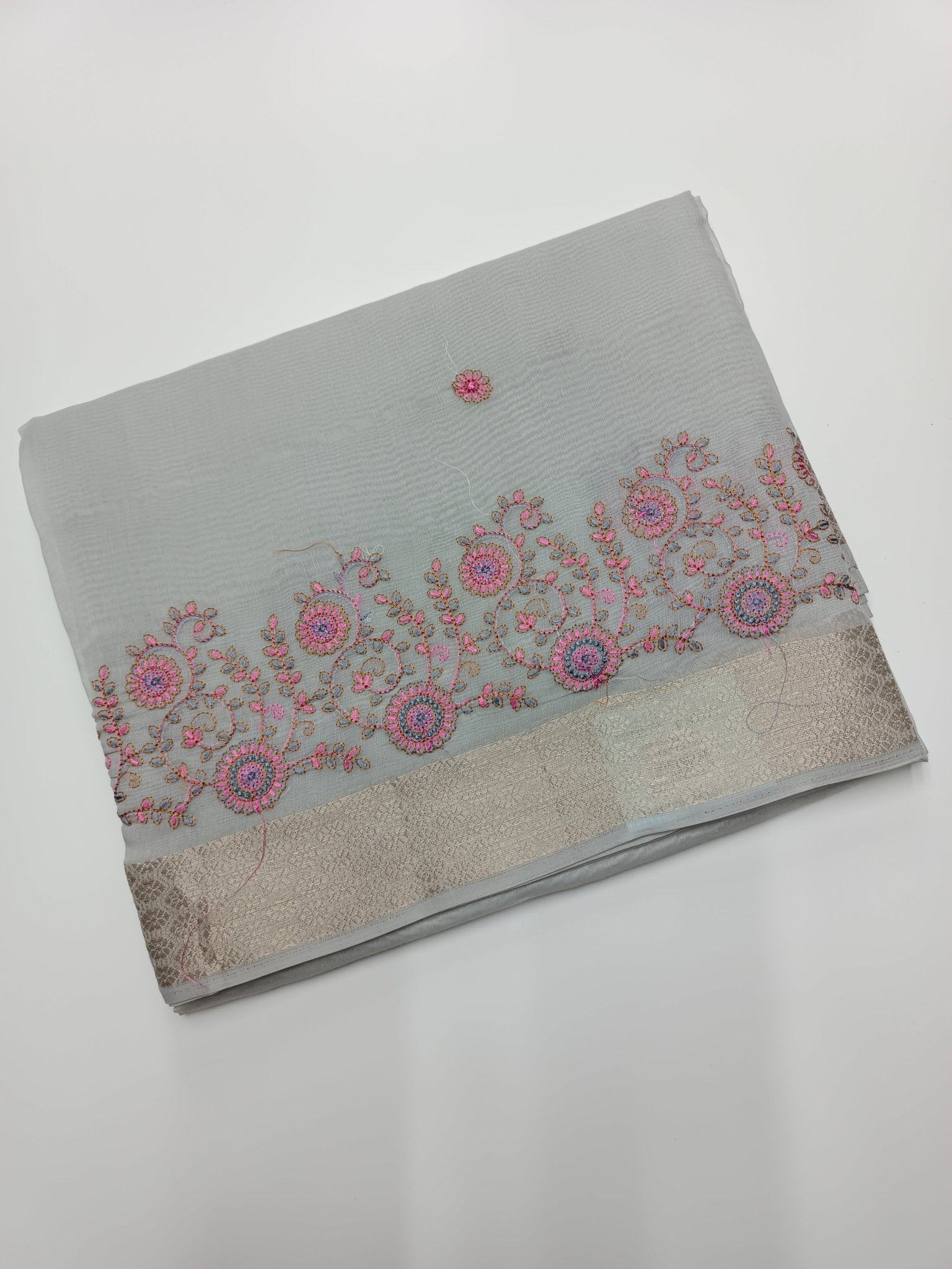 FANCY COTTON SAREE - B S CHANNABASAPPA & SONS