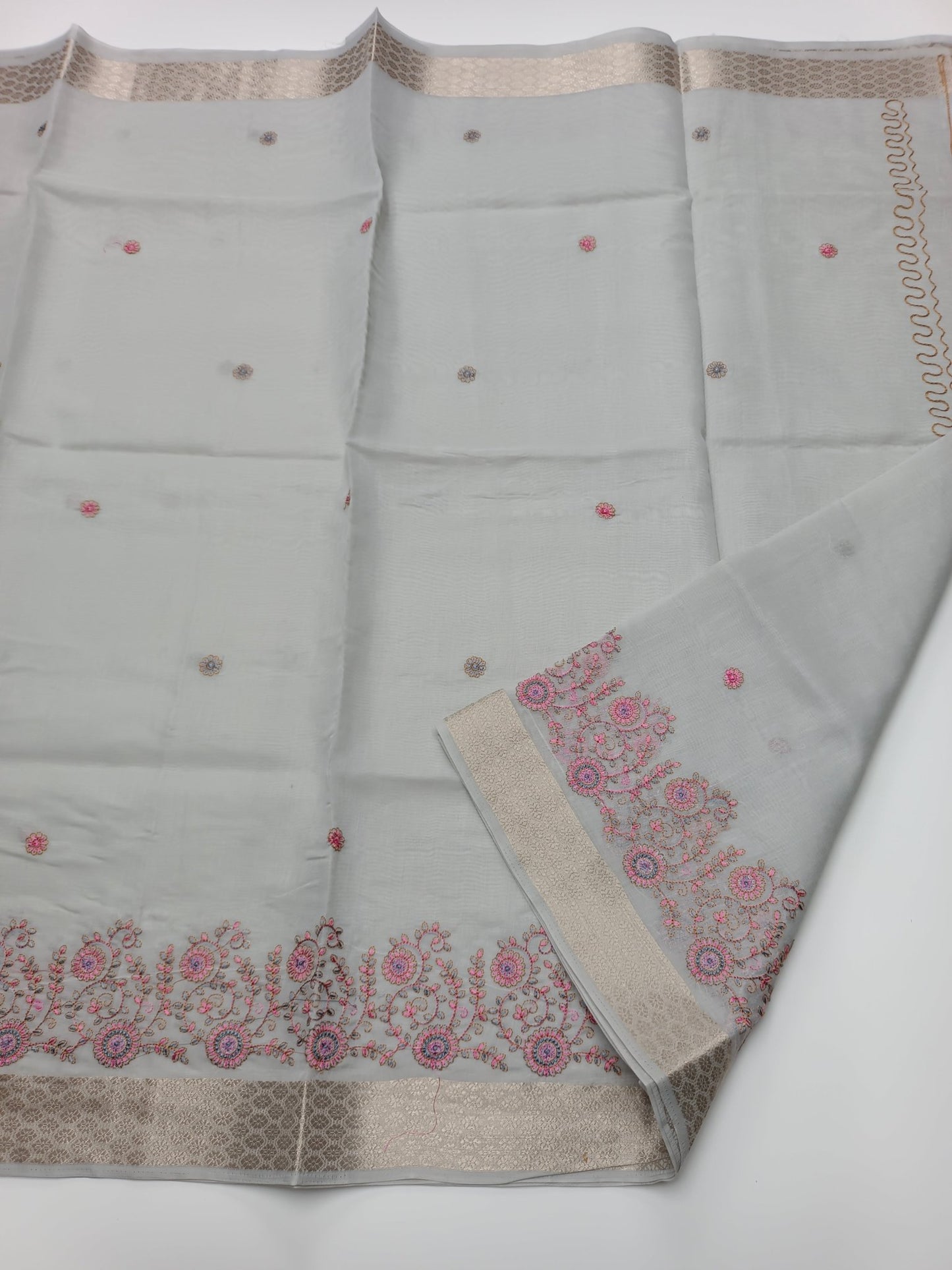 FANCY COTTON SAREE - B S CHANNABASAPPA & SONS