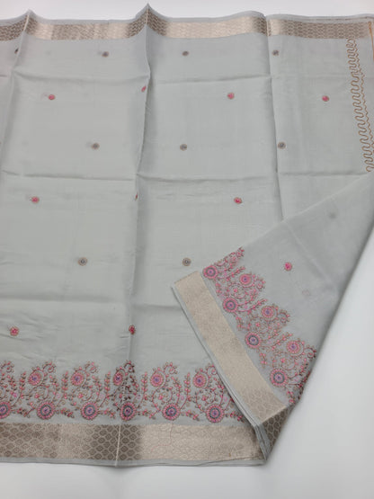 FANCY COTTON SAREE - B S CHANNABASAPPA & SONS