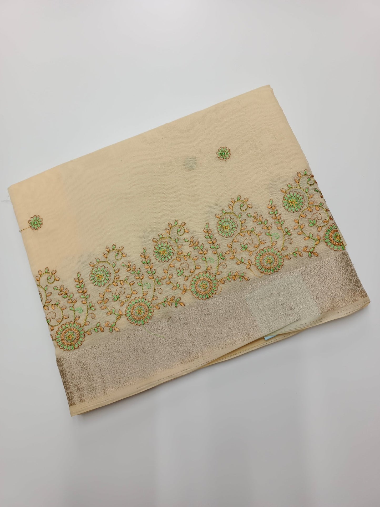 FANCY COTTON SAREE - B S CHANNABASAPPA & SONS
