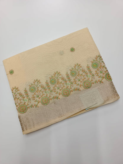 FANCY COTTON SAREE - B S CHANNABASAPPA & SONS