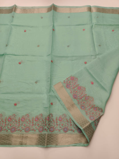 FANCY COTTON SAREE - B S CHANNABASAPPA & SONS