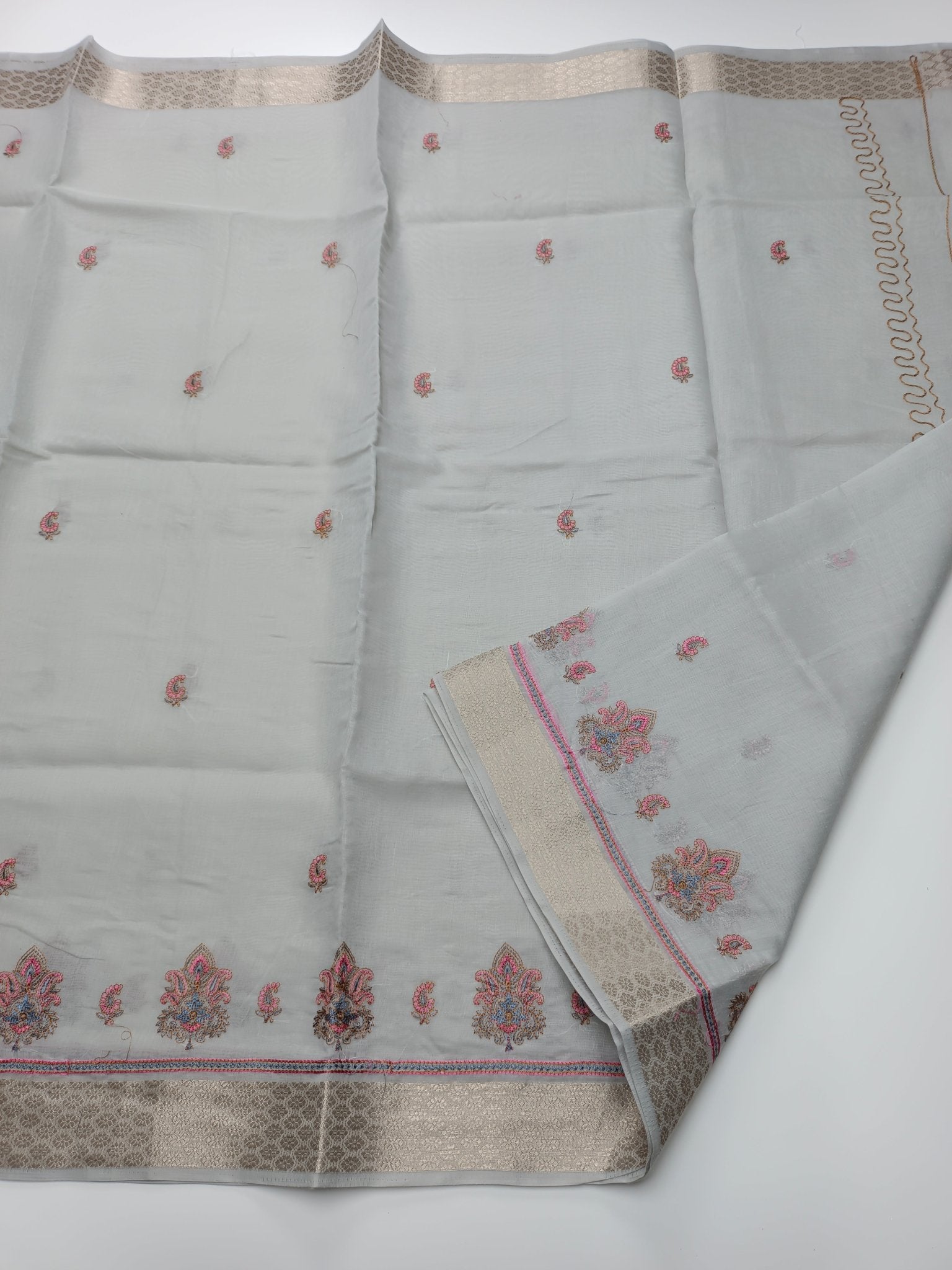 FANCY COTTON SAREE - B S CHANNABASAPPA & SONS