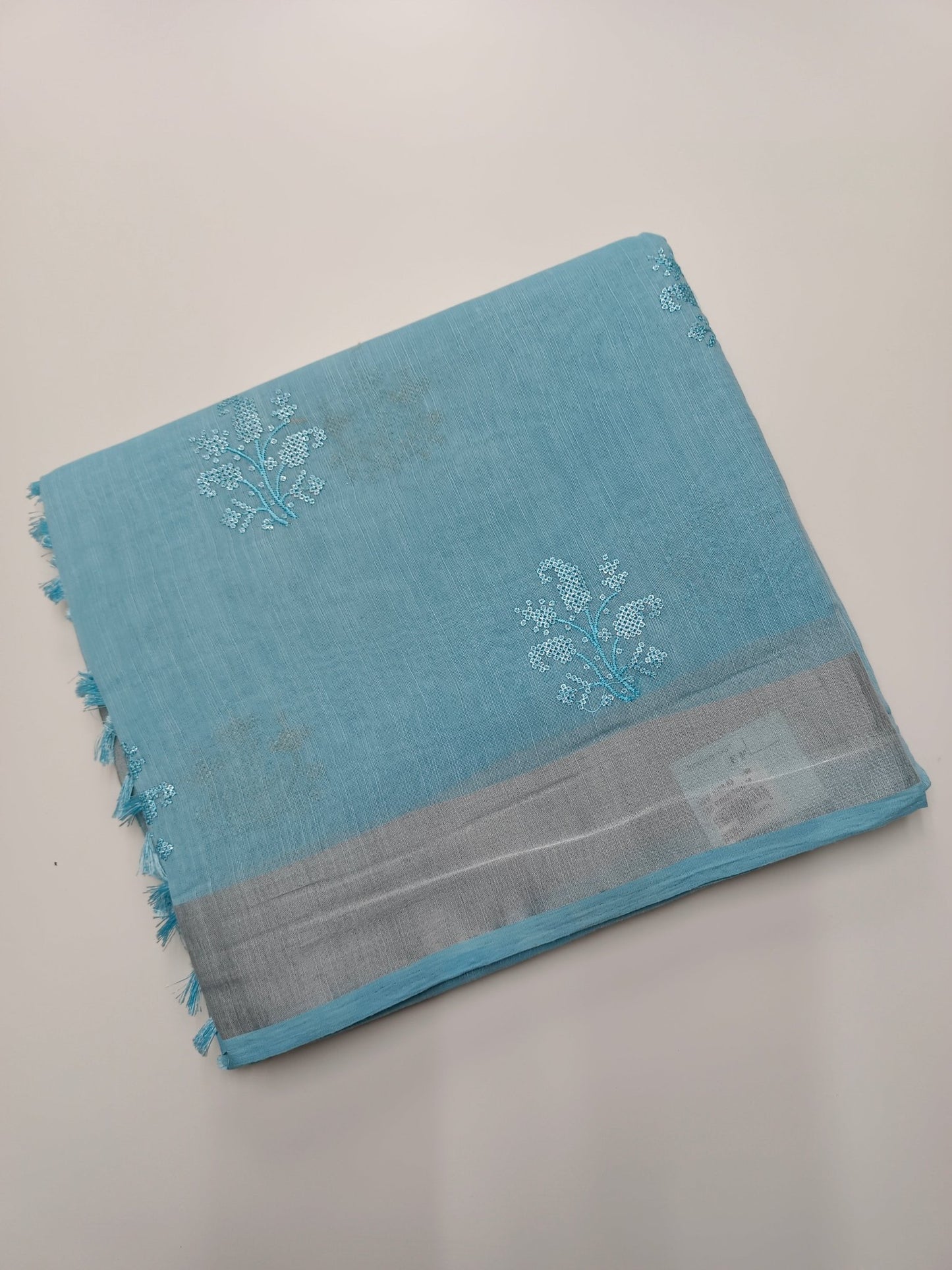 FANCY COTTON SAREE - B S CHANNABASAPPA & SONS