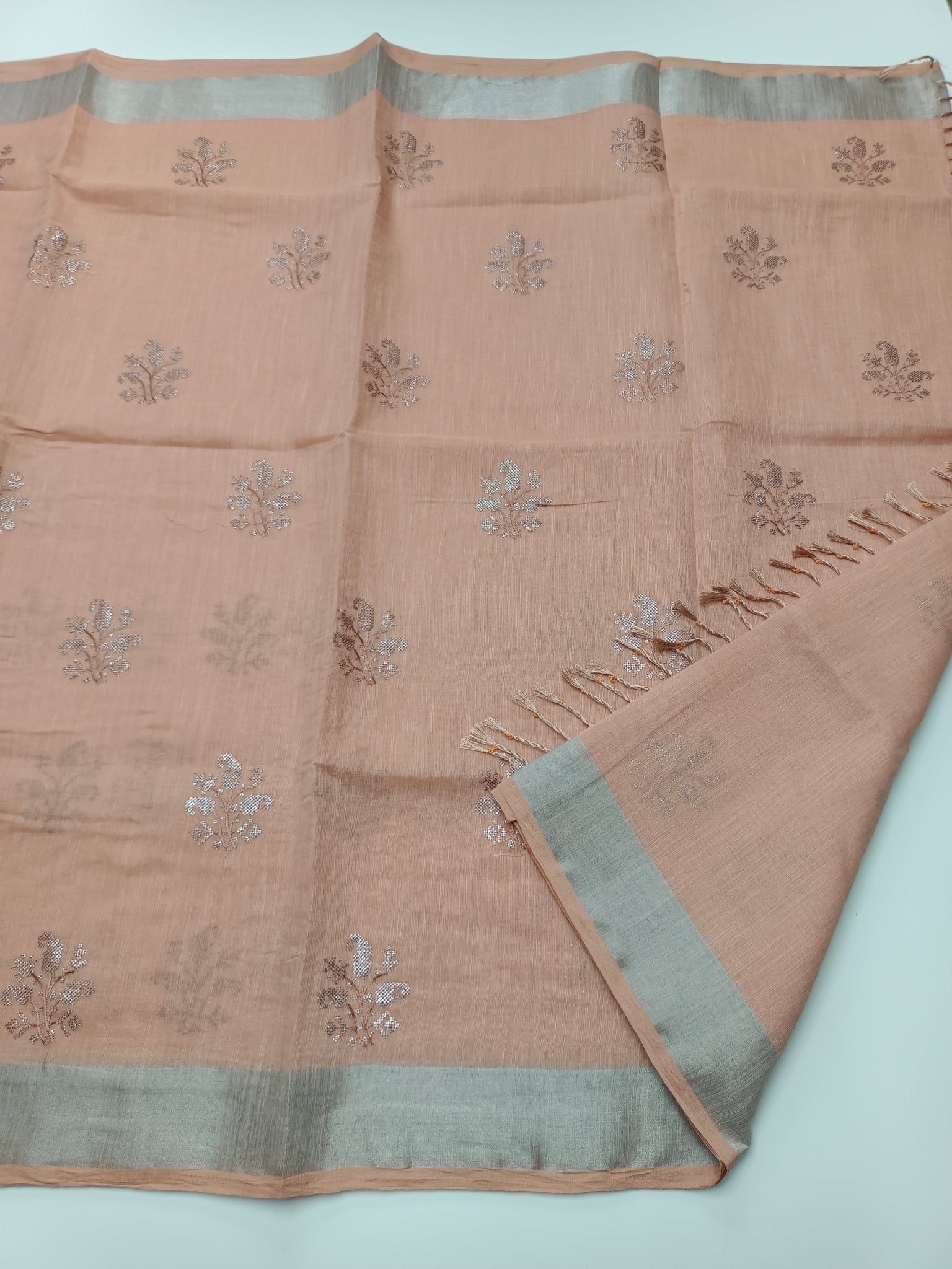 FANCY COTTON SAREE - B S CHANNABASAPPA & SONS