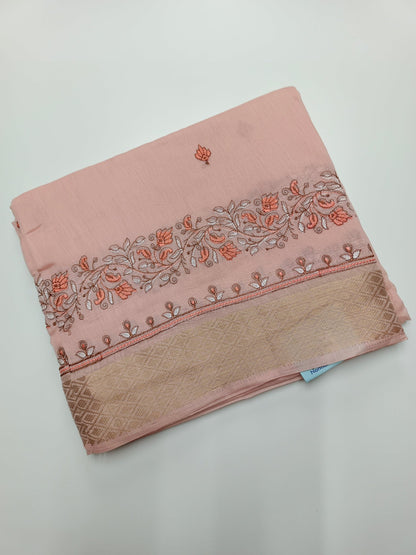 FANCY COTTON SAREE - B S CHANNABASAPPA & SONS