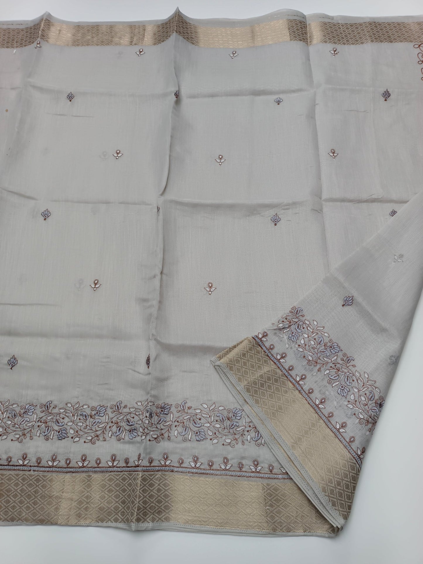 FANCY COTTON SAREE - B S CHANNABASAPPA & SONS