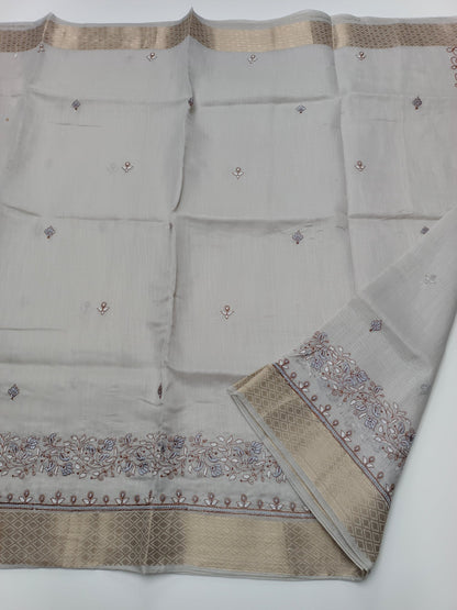FANCY COTTON SAREE - B S CHANNABASAPPA & SONS