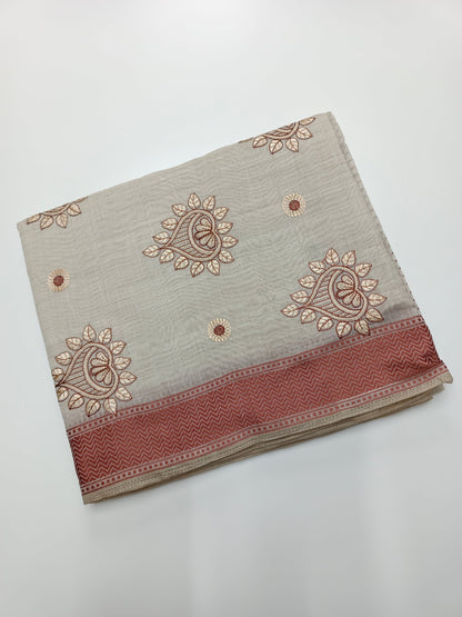 FANCY COTTON SAREE - B S CHANNABASAPPA & SONS