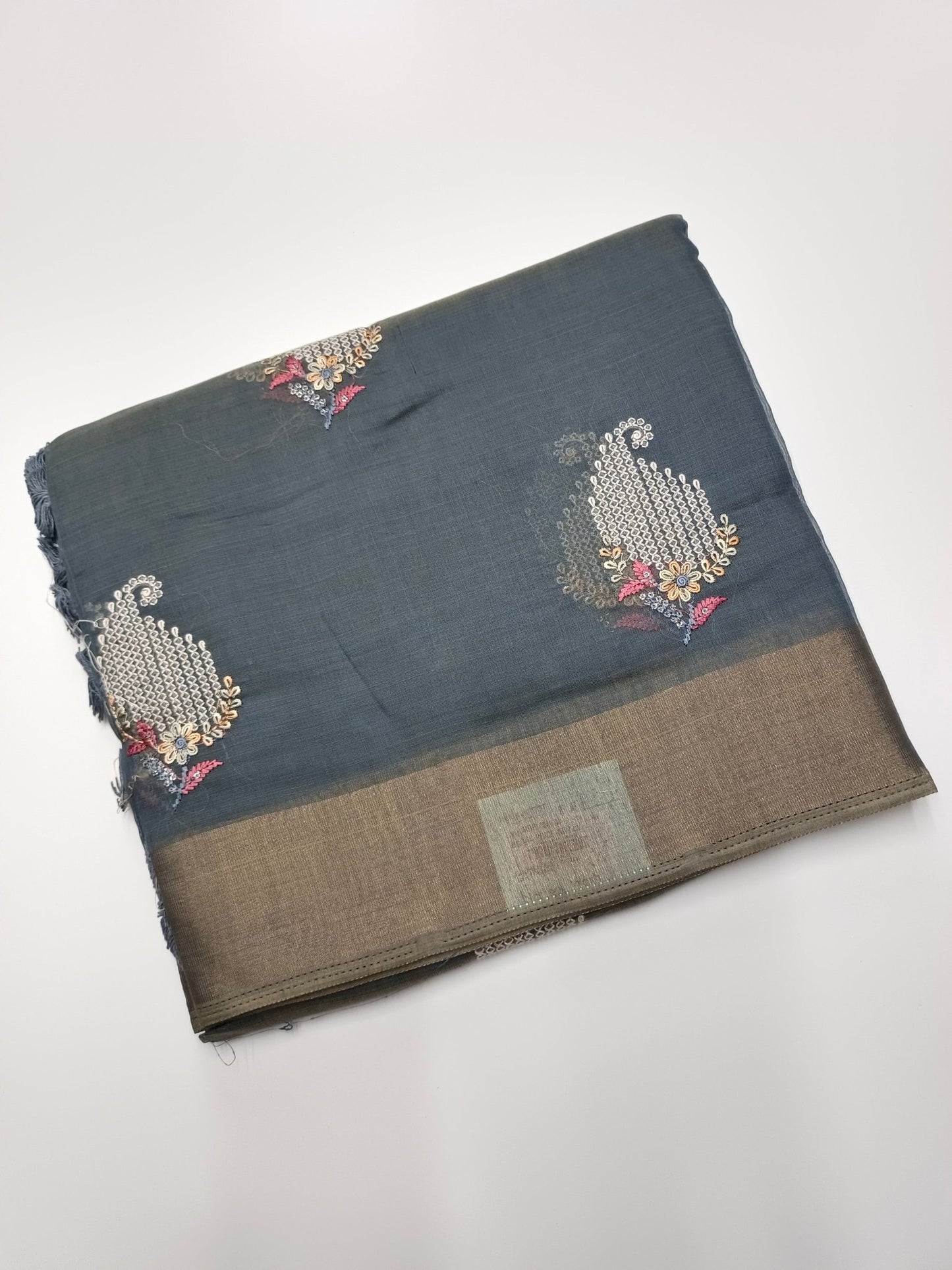 FANCY COTTON SAREE - B S CHANNABASAPPA & SONS