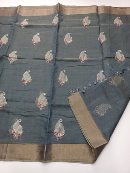 FANCY COTTON SAREE - B S CHANNABASAPPA & SONS