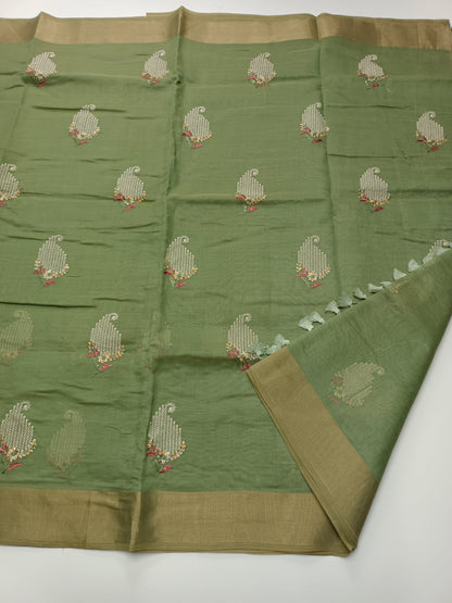 FANCY COTTON SAREE - B S CHANNABASAPPA & SONS