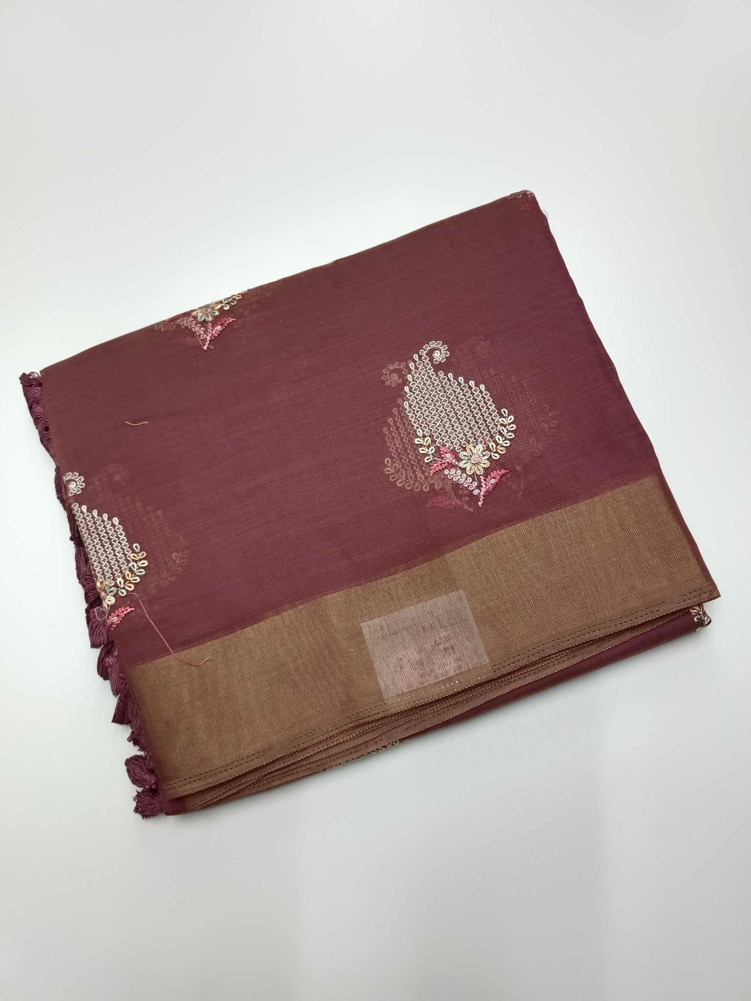 FANCY COTTON SAREE - B S CHANNABASAPPA & SONS