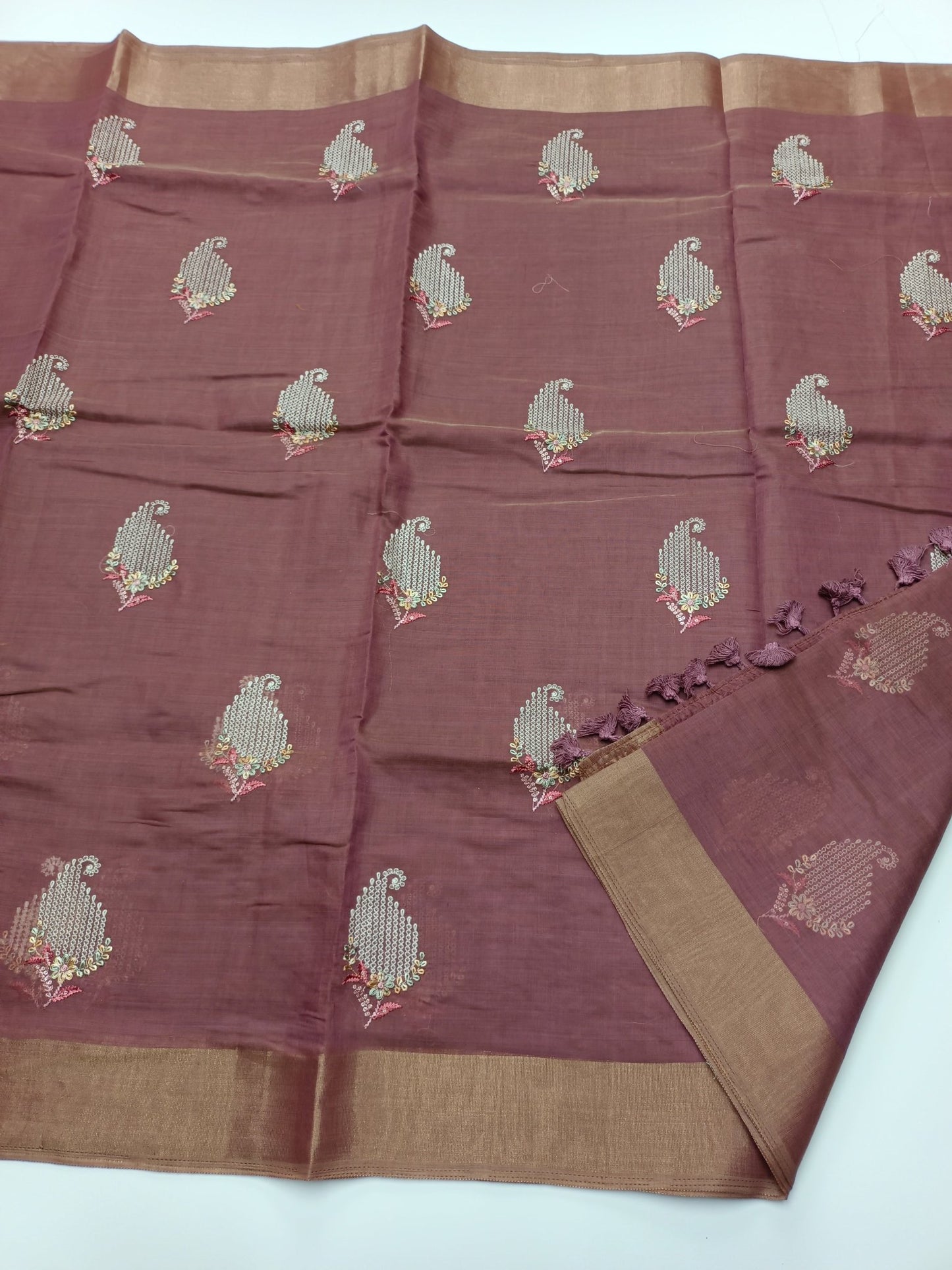 FANCY COTTON SAREE - B S CHANNABASAPPA & SONS