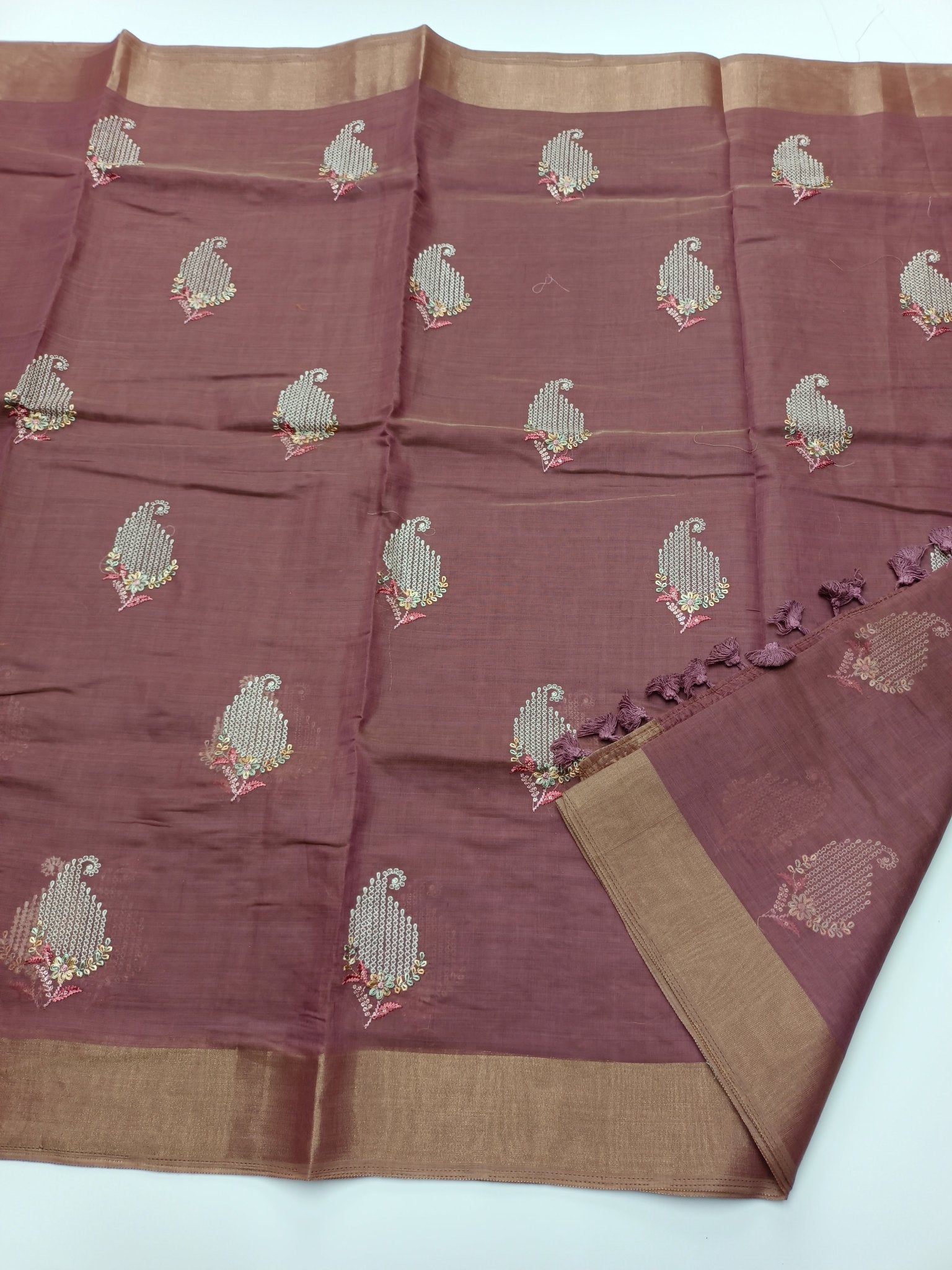 FANCY COTTON SAREE - B S CHANNABASAPPA & SONS