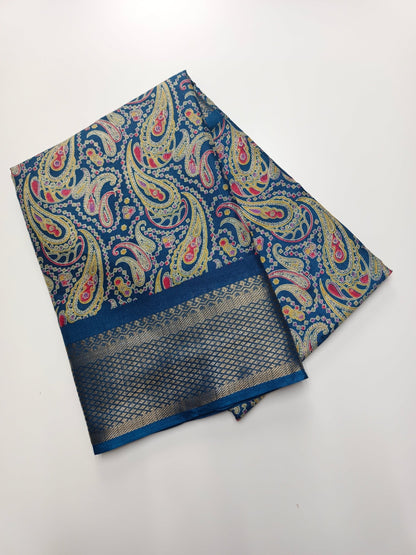 FANCY DOLA SILK SAREE - B S CHANNABASAPPA & SONS