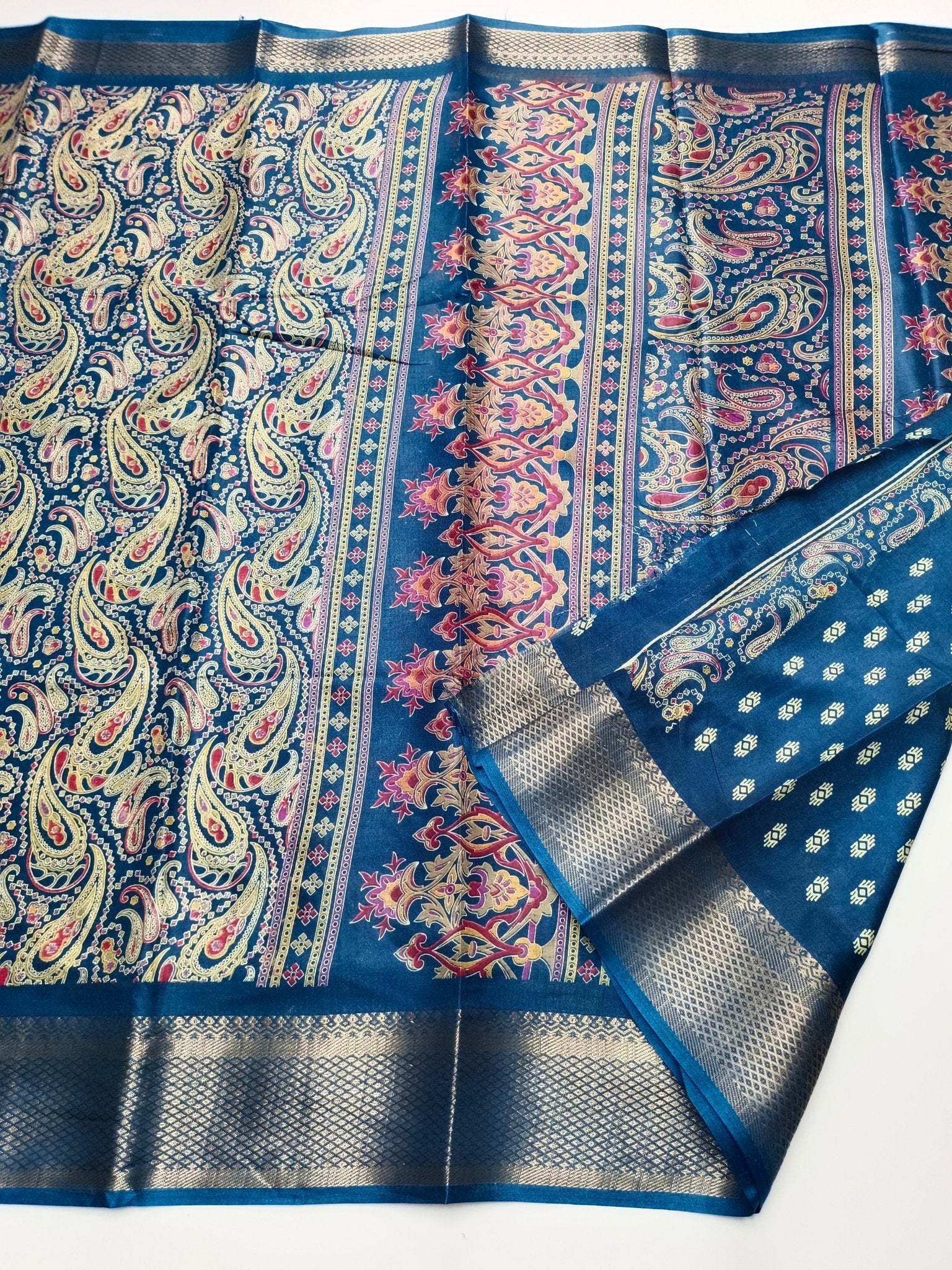FANCY DOLA SILK SAREE - B S CHANNABASAPPA & SONS