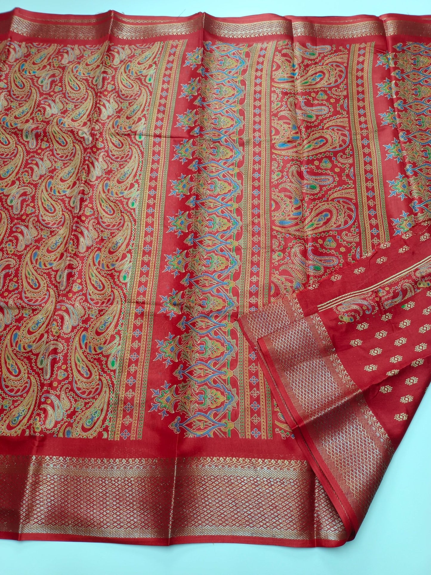 FANCY DOLA SILK SAREE - B S CHANNABASAPPA & SONS