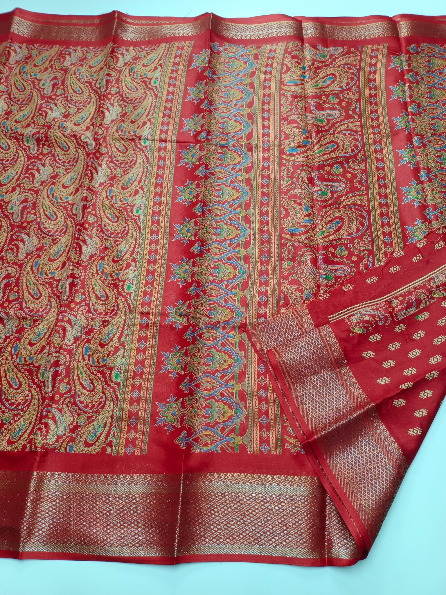 FANCY DOLA SILK SAREE - B S CHANNABASAPPA & SONS