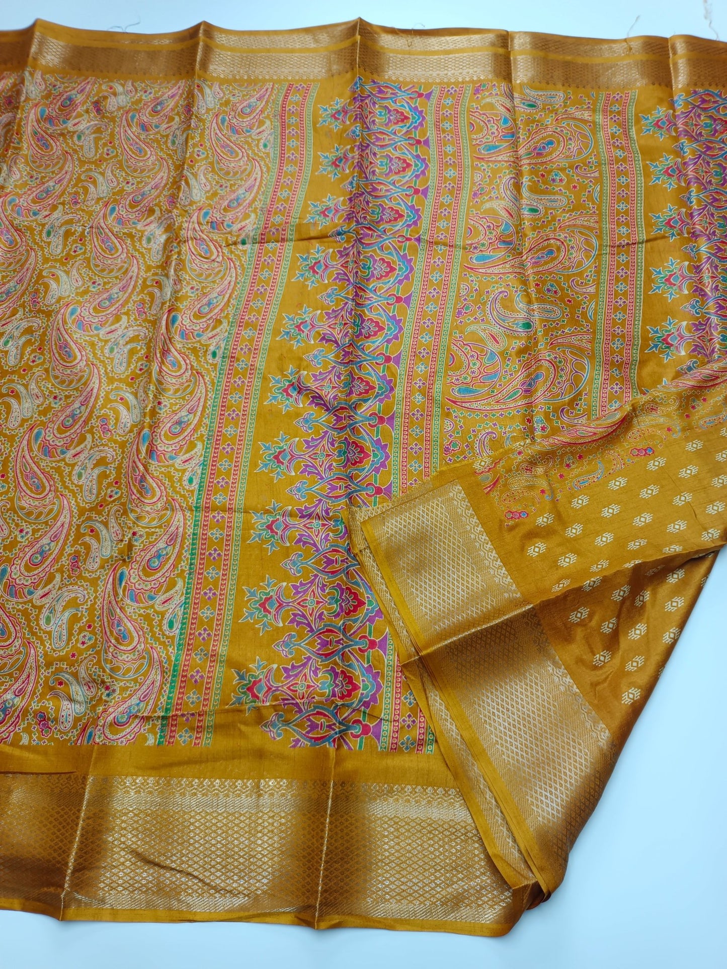 FANCY DOLA SILK SAREE - B S CHANNABASAPPA & SONS