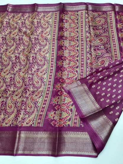 FANCY DOLA SILK SAREE - B S CHANNABASAPPA & SONS