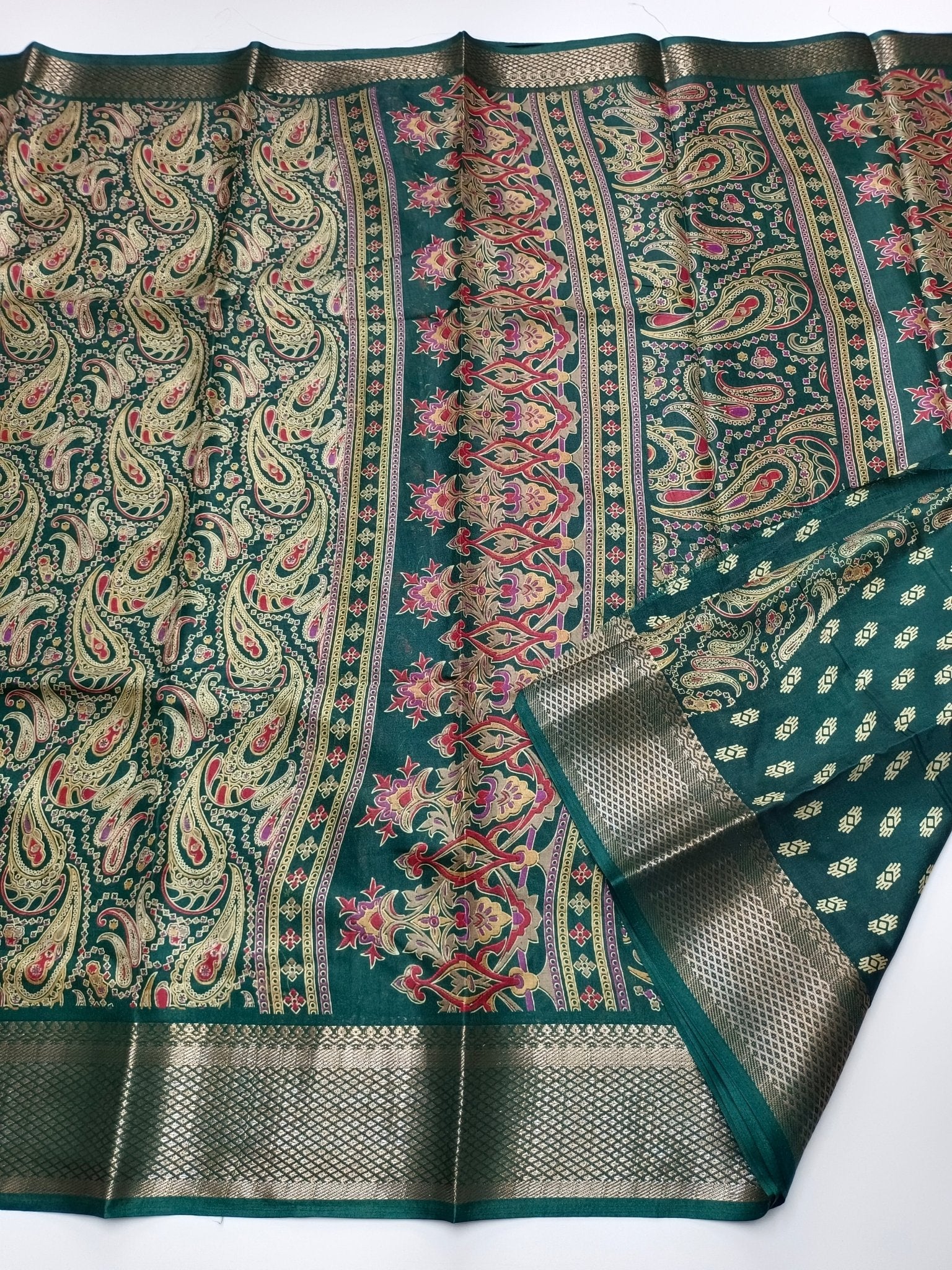 FANCY DOLA SILK SAREE - B S CHANNABASAPPA & SONS