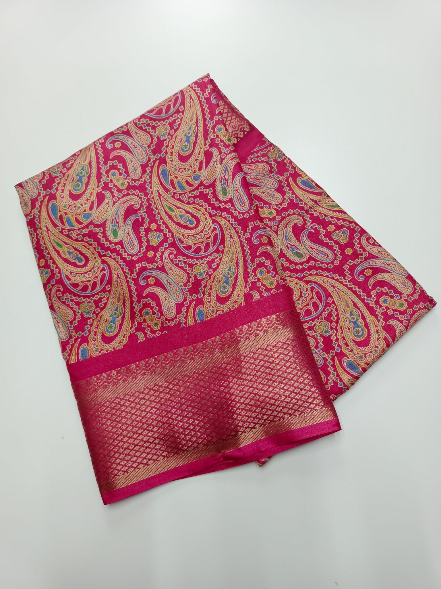 FANCY DOLA SILK SAREE - B S CHANNABASAPPA & SONS