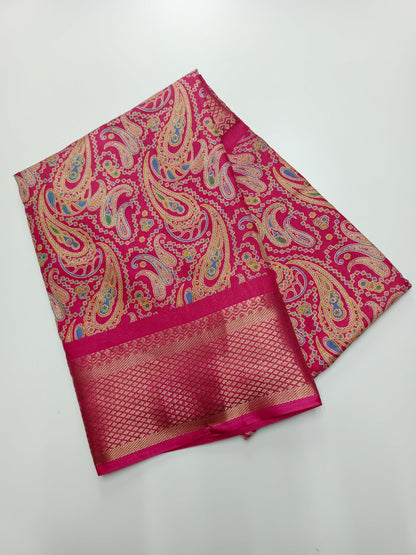 FANCY DOLA SILK SAREE - B S CHANNABASAPPA & SONS